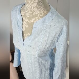 Kohl's Light Blue Women's Blouse